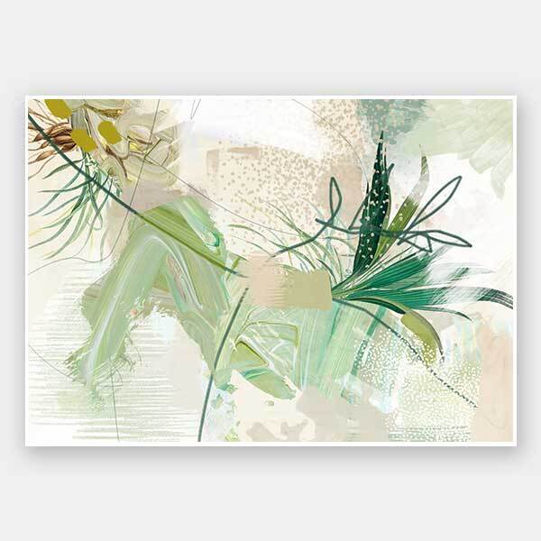 Leafy Greens Unframed Art Print