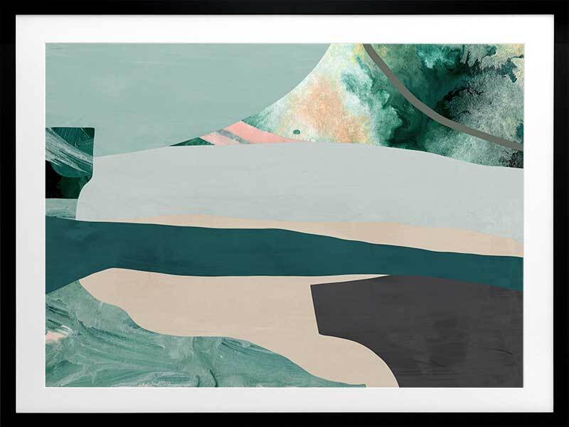 Deep Dive I Framed Art Print