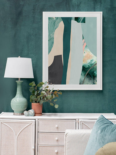 Deep Dive I Framed Art Print | Lifestyle