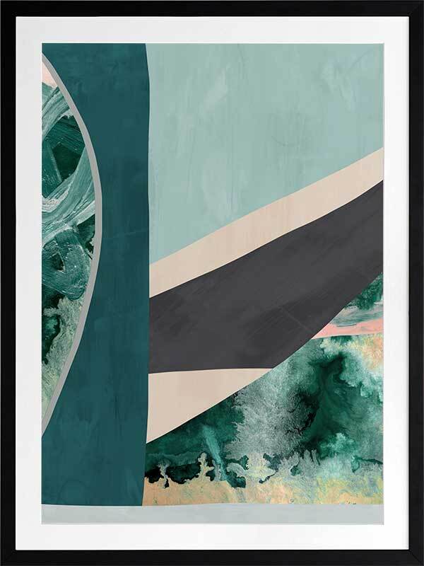 Deep Dive II Framed Art Print