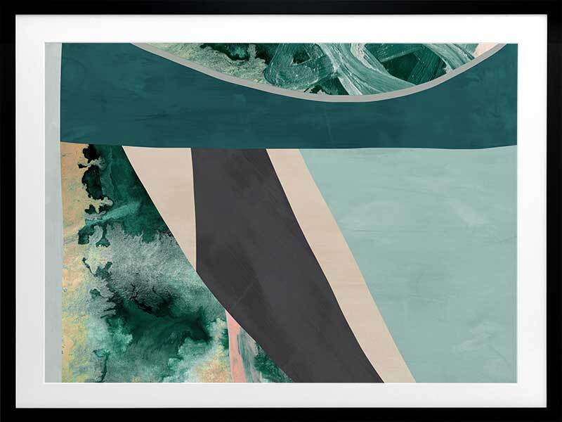 Deep Dive II Framed Art Print