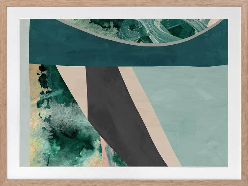 Deep Dive II Framed Art Print