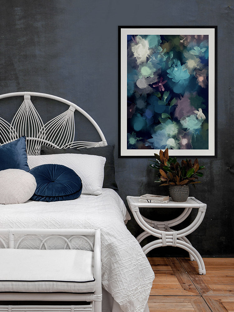 Forget Me Not Framed Art Print | Lifestyle