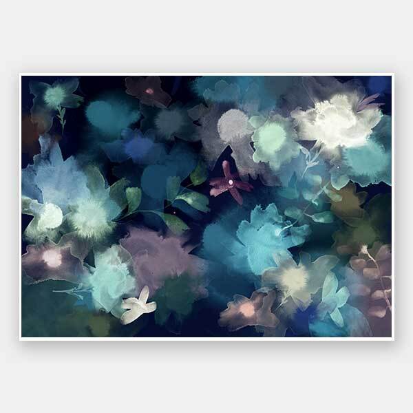 Forget Me Not Unframed Art Print