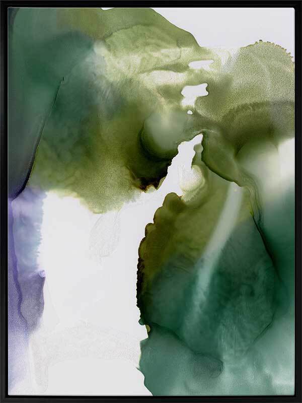 Green Glacier I Canvas Art Print