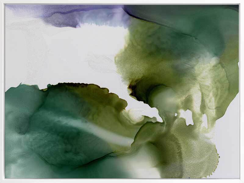 Green Glacier I Canvas Art Print