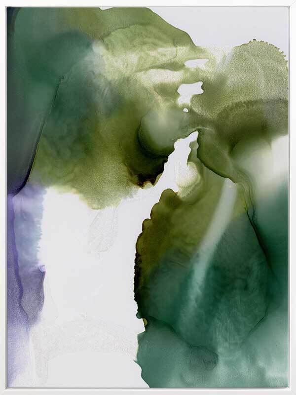 Green Glacier I Canvas Art Print