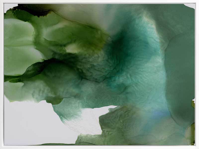 Green Glacier II Canvas Art Print