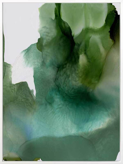 Green Glacier II Canvas Art Print