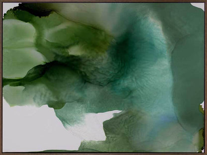 Green Glacier II Canvas Art Print