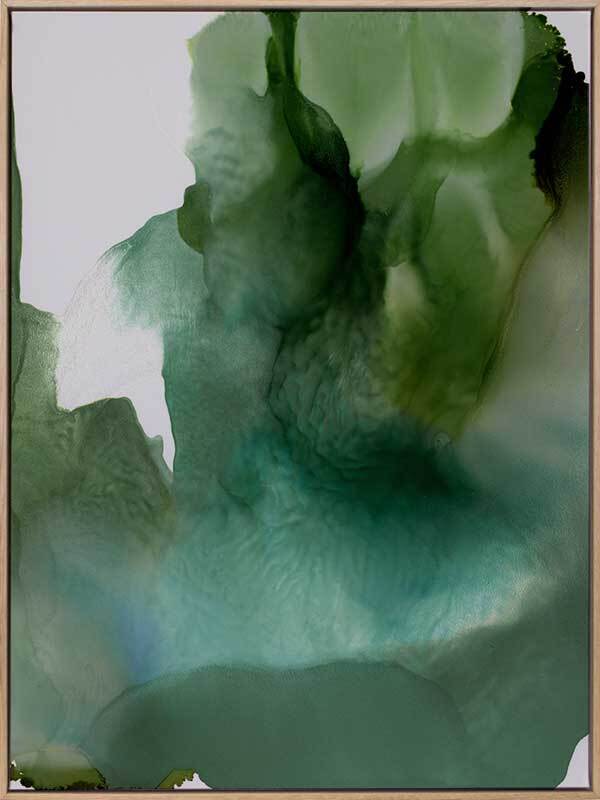 Green Glacier II Canvas Art Print