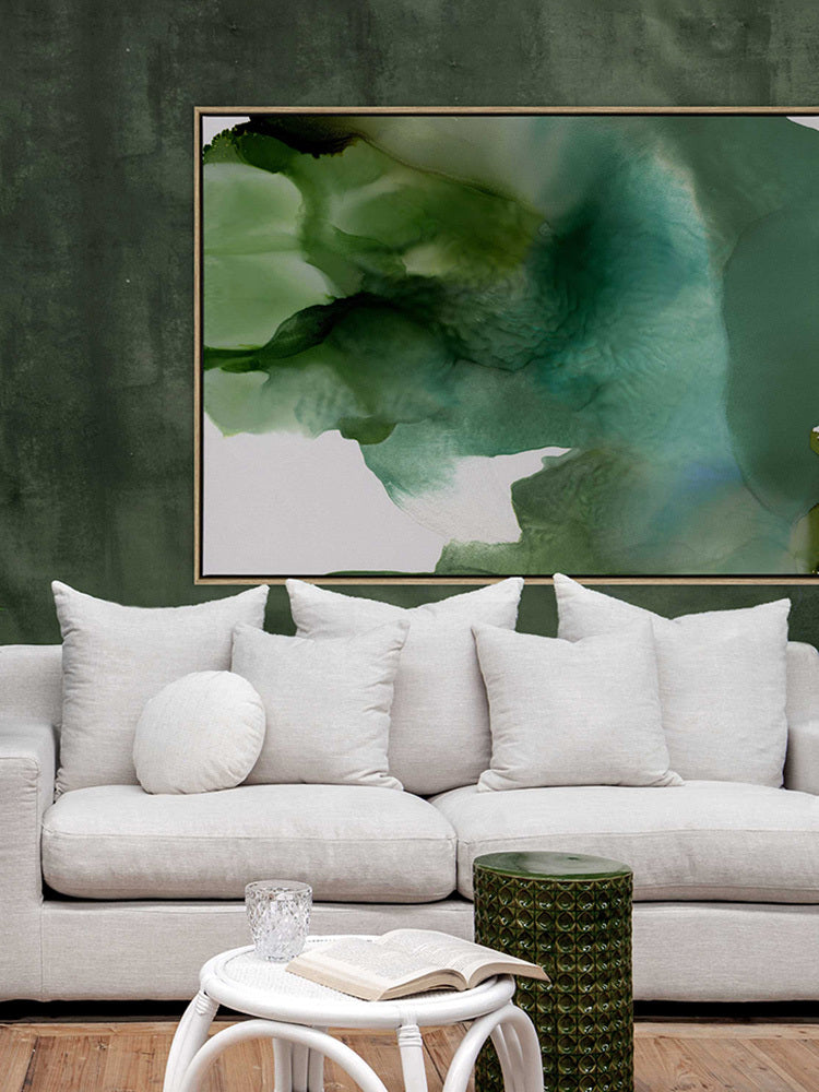 Green Glacier II Canvas Art Print