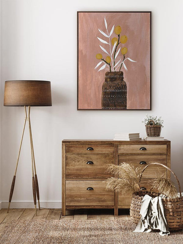 Teacup Topiary I Canvas Art Print | Lifestyle