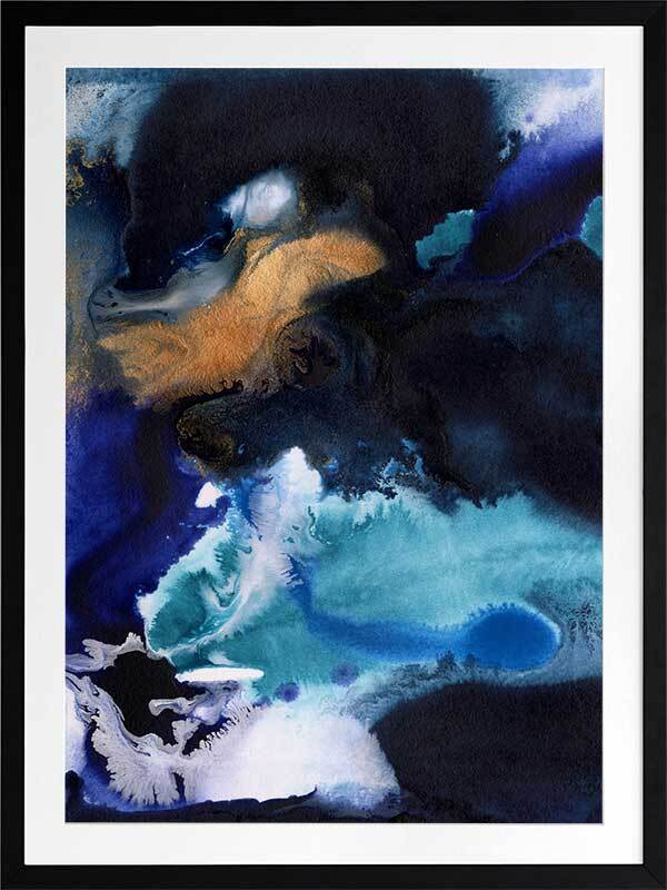 Tsunami I Framed Art Print