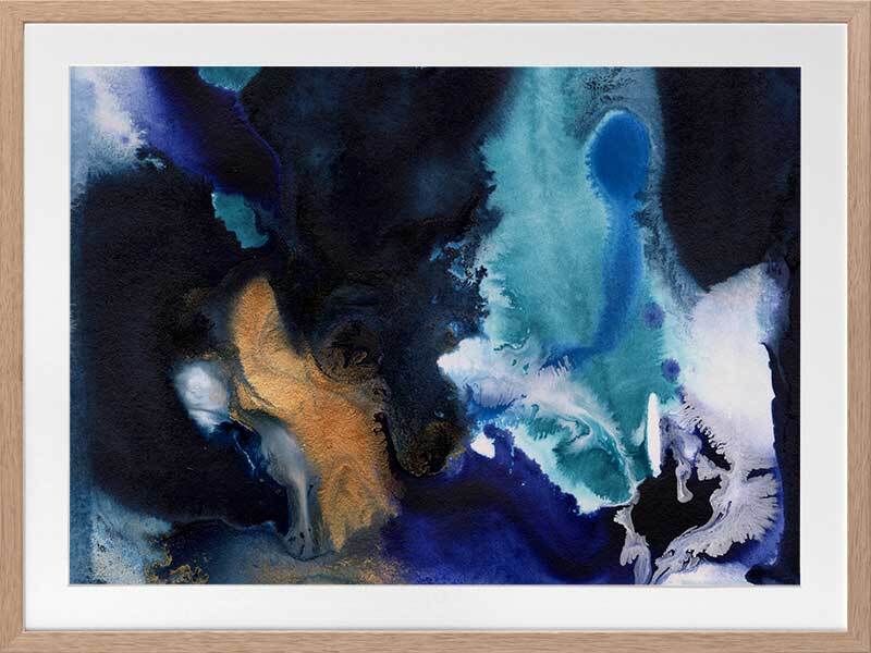 Tsunami I Framed Art Print