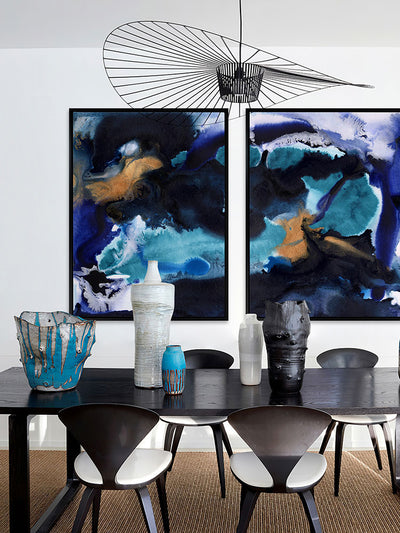 Tsunami II Canvas Art Print | Lifestyle