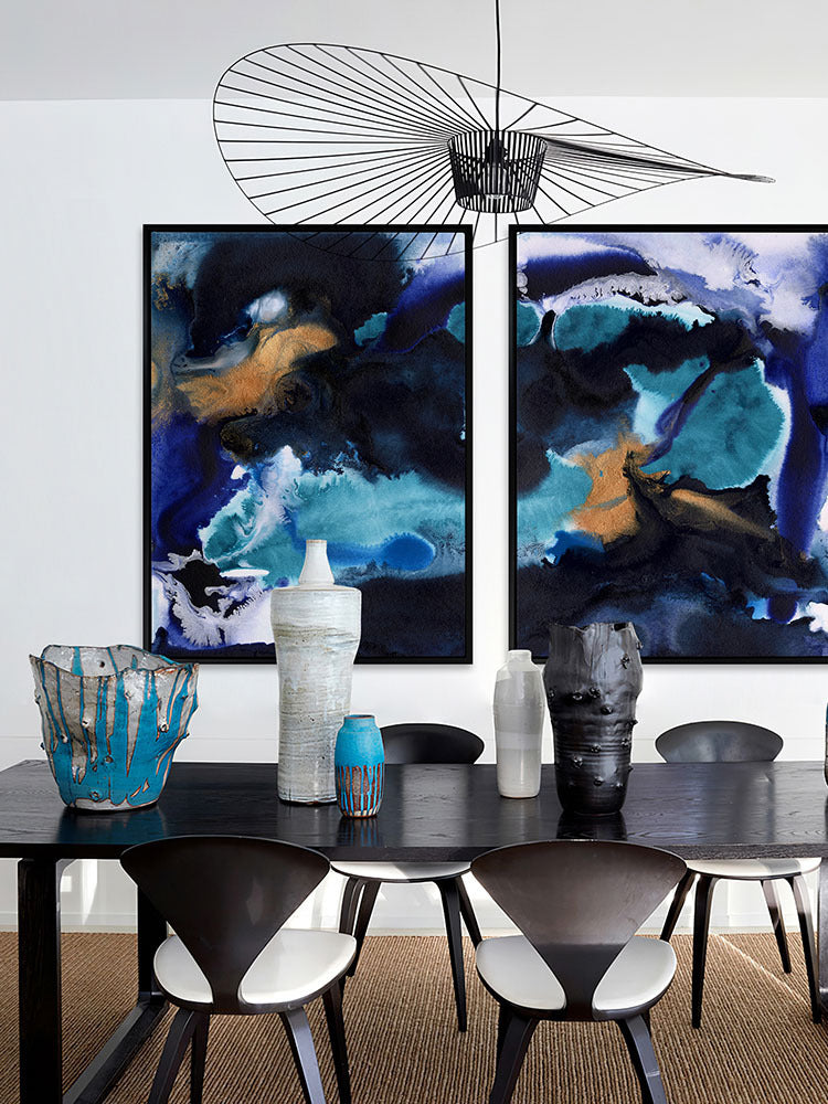 Tsunami II Canvas Art Print | Lifestyle
