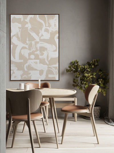 Pompeii White Canvas Art Print | Lifestyle