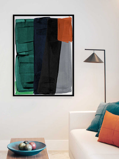 Brooklyn Framed Art Print | Lifestyle