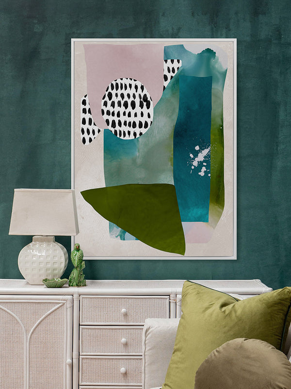 Paper Towns I Canvas Art Print | Lifestyle