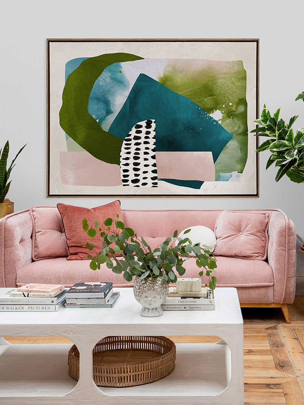 Paper Towns II Canvas Art Print | Lifestyle