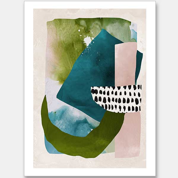 Paper Towns II Unframed Art Print