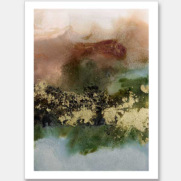 Gold Fever I Unframed Art Print