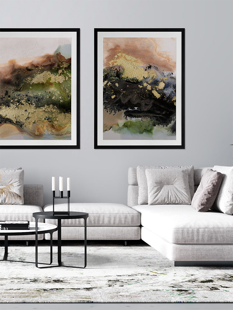 Gold Fever IV Framed Art Print | Lifestyle