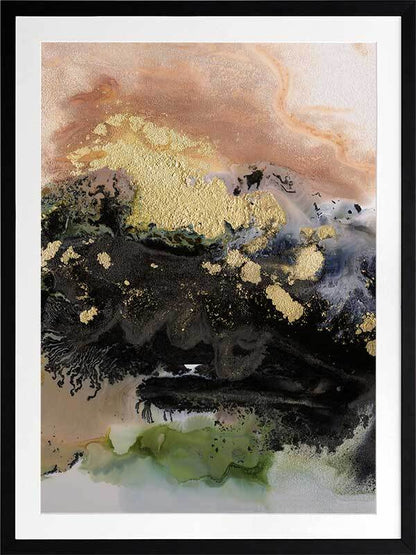 Gold Fever IV Framed Art Print