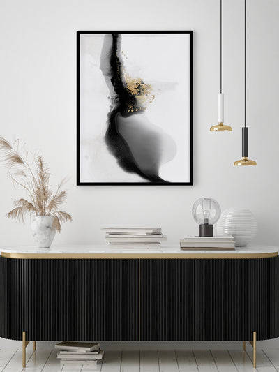 Rorshach II Framed Art Print | Lifestyle