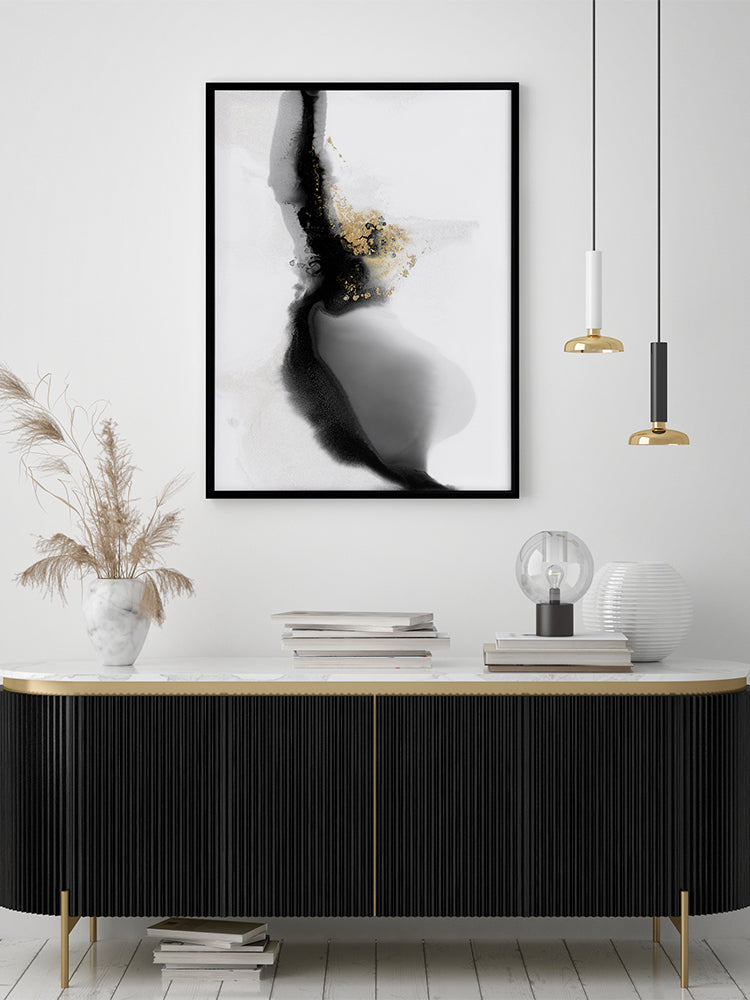 Rorshach II Framed Art Print | Lifestyle