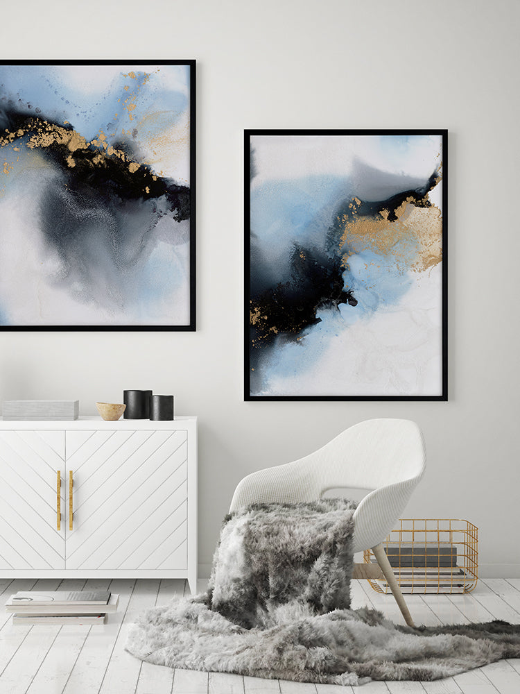 Interstellar II Framed Art Print | Lifestyle