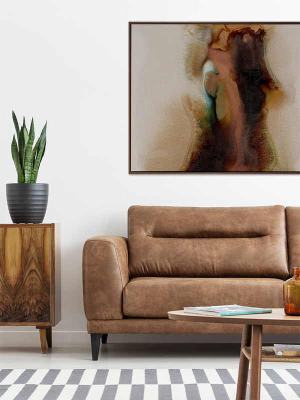 Sedimentary I Canvas Art Print | Lifestyle
