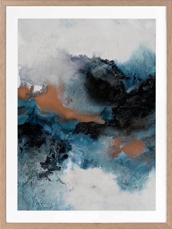 Water and Earth I Framed Art Print