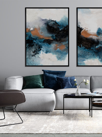 Water and Earth I Canvas Art Print | Lifestyle