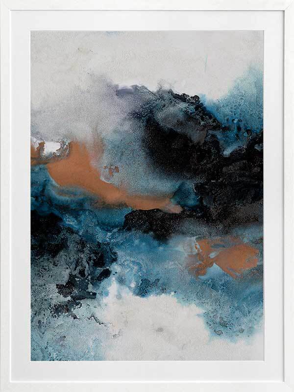 Water and Earth I Framed Art Print