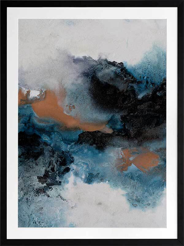 Water and Earth I Framed Art Print