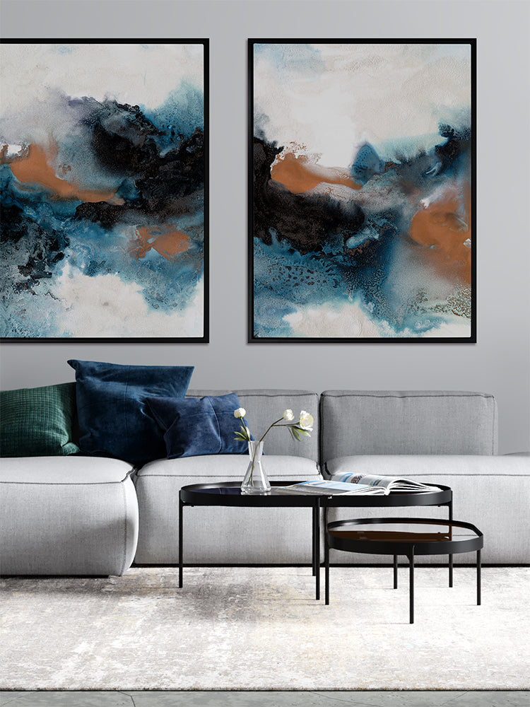 Water and Earth II Canvas Art Print | Lifestyle