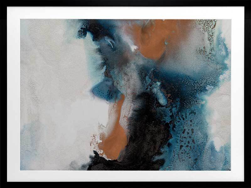 Water and Earth II Framed Art Print