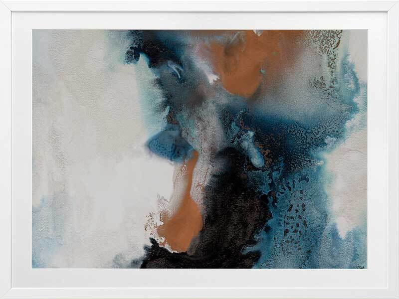 Water and Earth II Framed Art Print