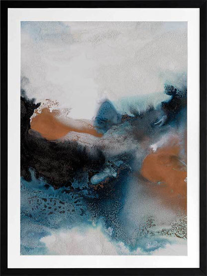 Water and Earth II Framed Art Print