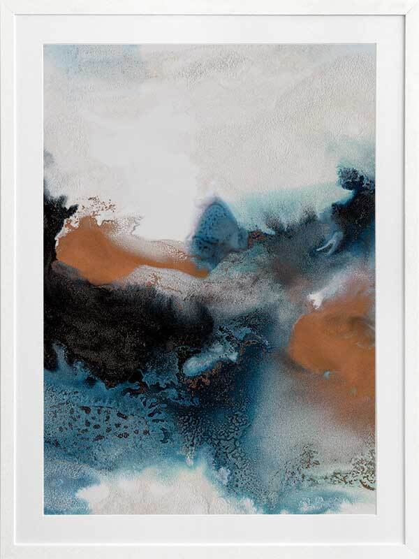 Water and Earth II Framed Art Print