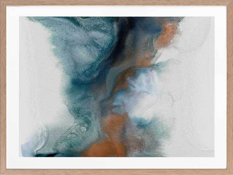 Dust and Sky I Framed Art Print