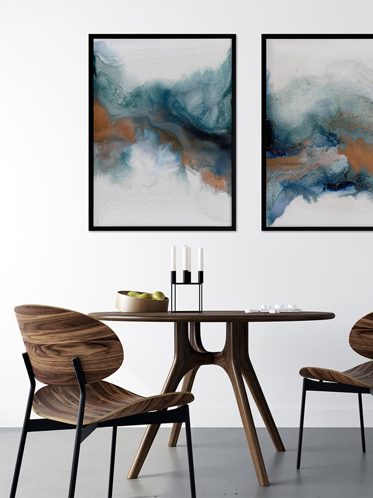 Dust and Sky I Framed Art Print | Lifestyle