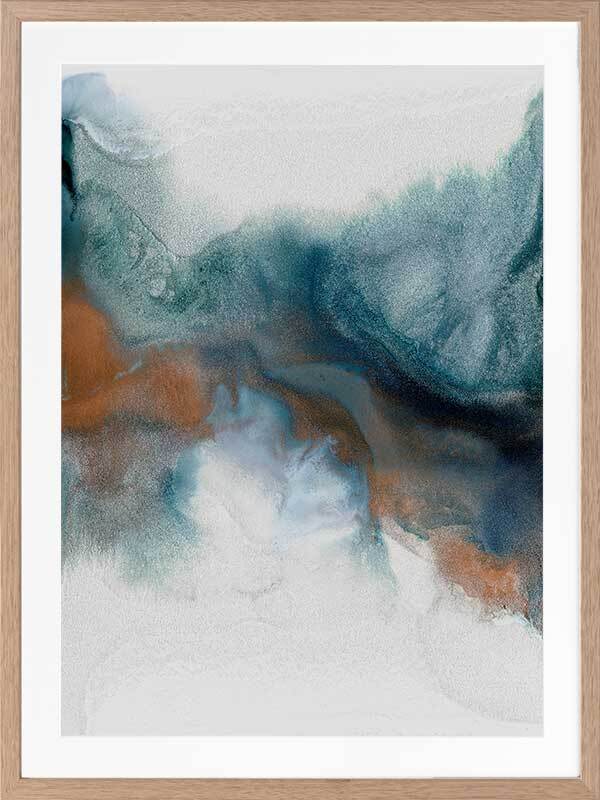 Dust and Sky I Framed Art Print