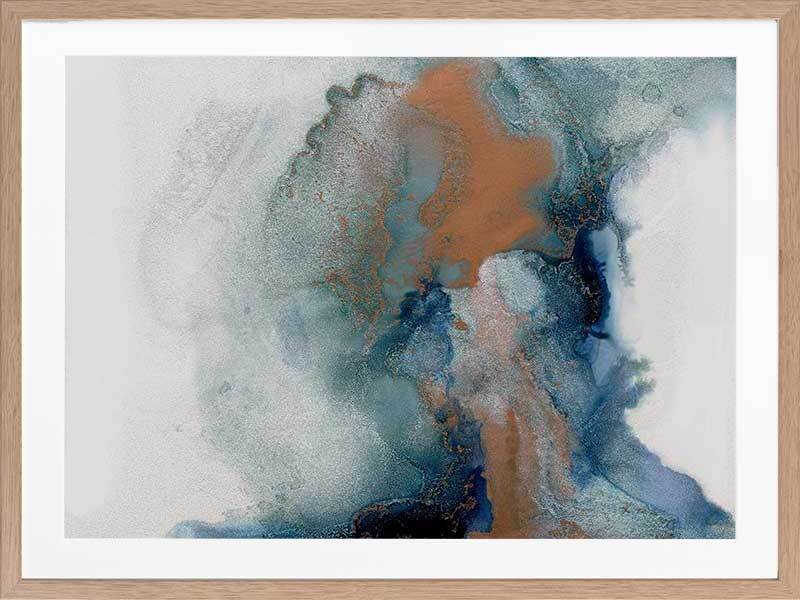 Dust and Sky II Framed Art Print