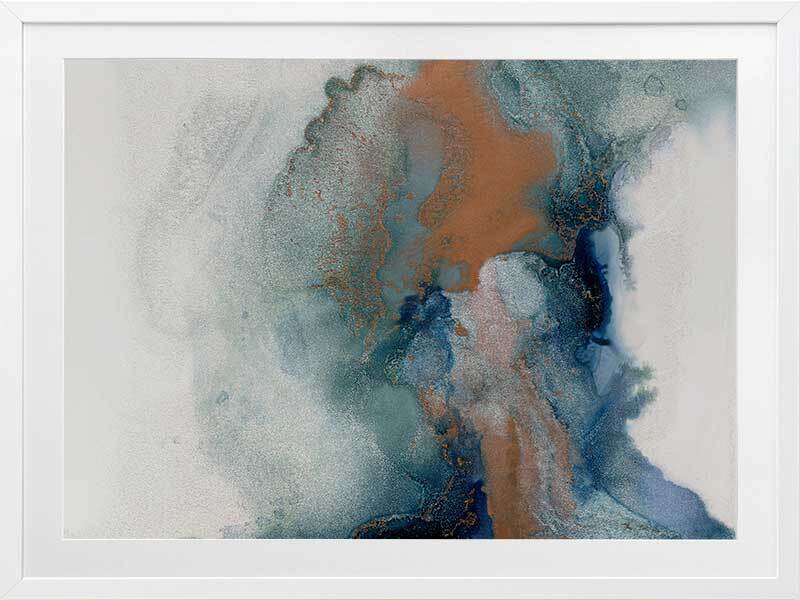 Dust and Sky II Framed Art Print