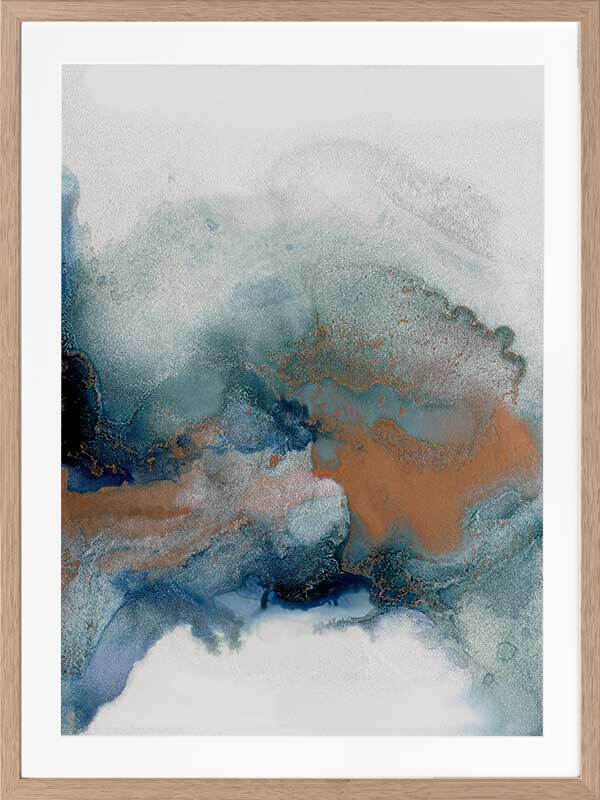 Dust and Sky II Framed Art Print