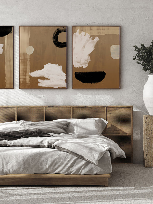 Brick and Mortar I Canvas Art Print | Lifestyle