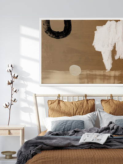 Brick and Mortar II Framed Art Print | Lifestyle